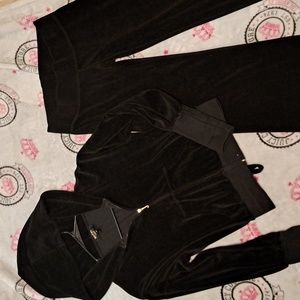 Vintage Y2K Corset Hoodie 2 Piece Juicy Couture Tracksuit. XS/Small